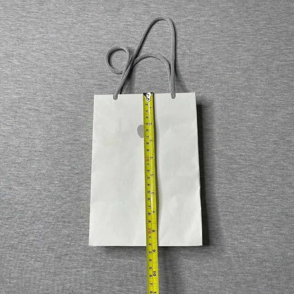 Apple Store 9”x6” White Gift Bag